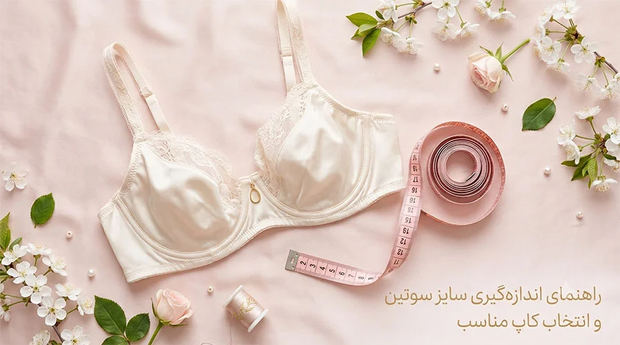  <h1 style="font-size:25px; font-weight:500; line-height:1.7;">راهنمای قدم‌به‌قدم اندازه‌گیری سایز سوتین و انتخاب کاپ مناسب</h1>