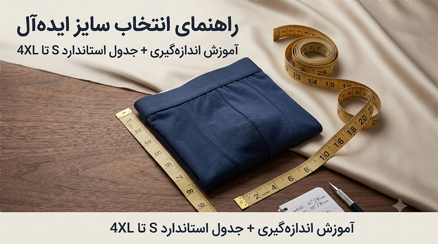  <h1 style="font-size:25px; font-weight:500; line-height:1.7;">راهنمای جامع اندازه گیری و تشخیص سایز شورت مردانه</h1>