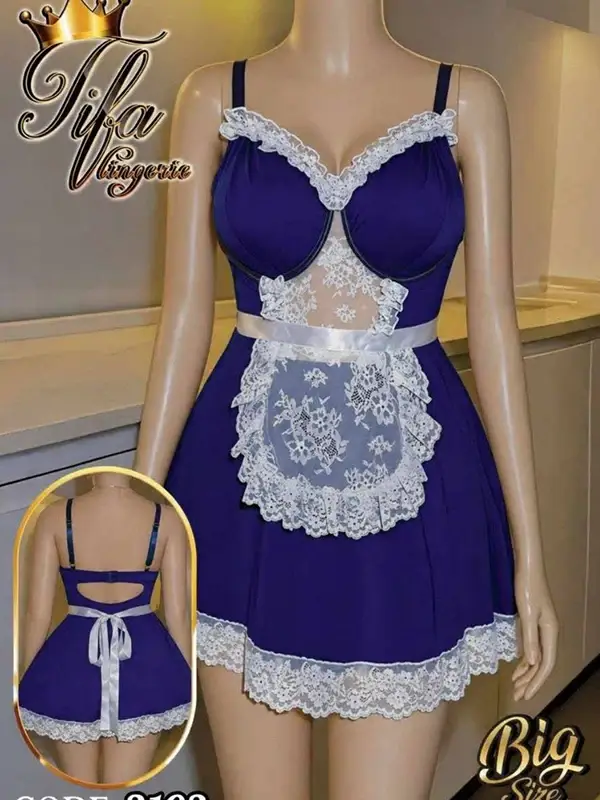 کاستوم خدمتکاری سایز بزرگ کاربنی tifa کد 2102