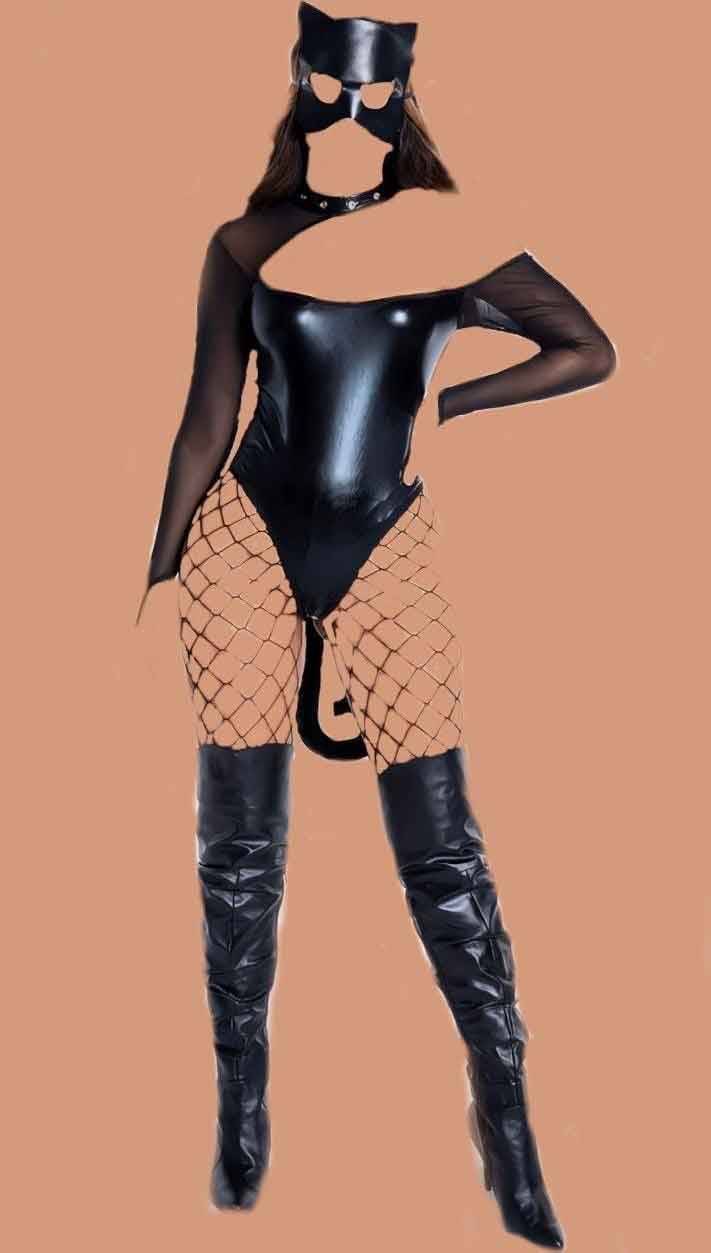 لباس خواب فانتزی گربه زنانه Catwoman کد M488