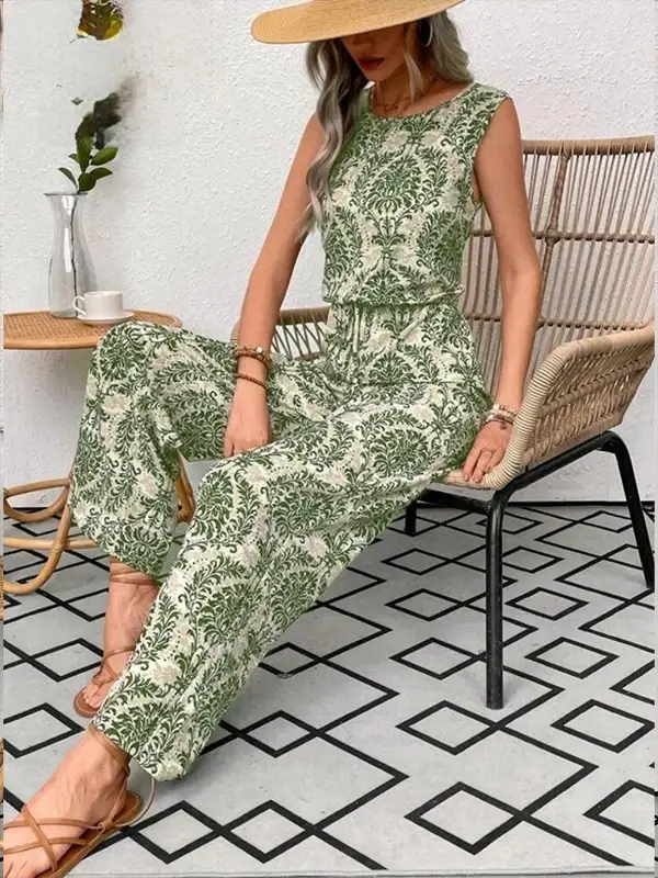 تاپ و شلوار لاکچری سبز طرح خاص کد R068