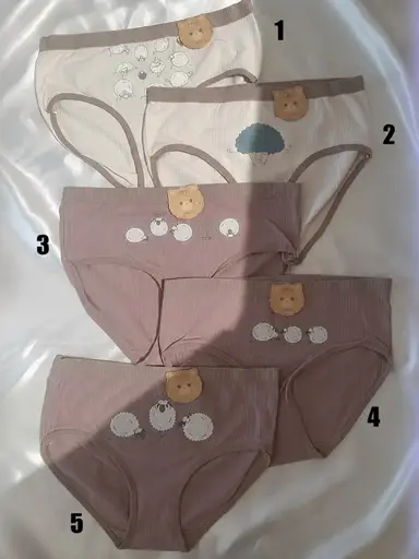 شورت نخ پنبه کبریتی زنانه سایز XL طرح بره ناقلا