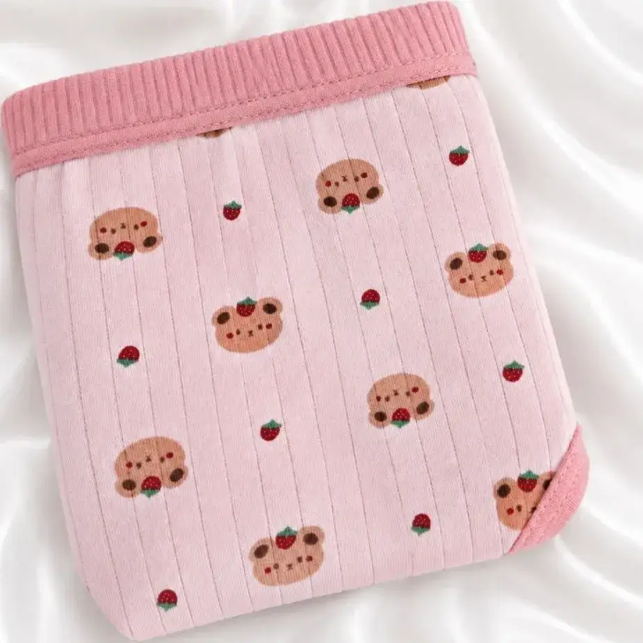 شورت نخ پنبه زنانه طرح عروسکی
